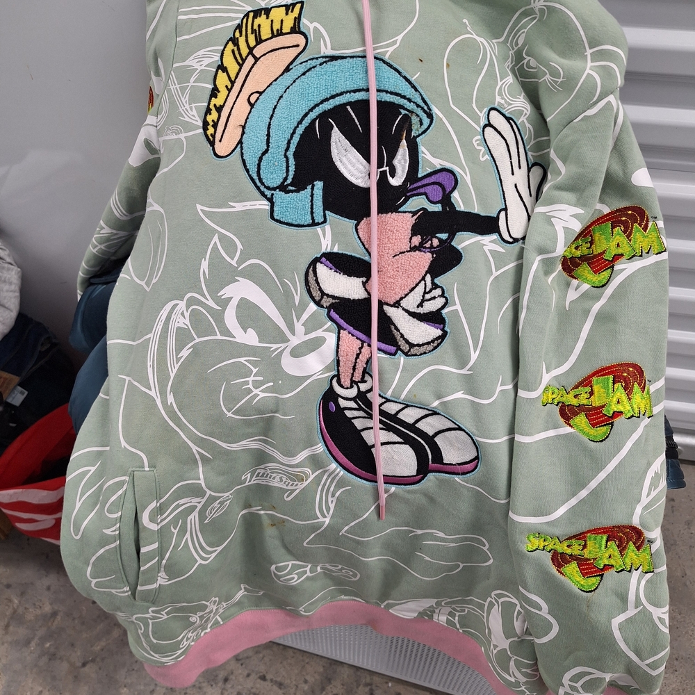 Space Jam Hoodie with Marvin the Martian